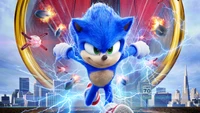 Sonic le Hérisson : Une Aventure à Grande Vitesse Vous Attend dans l'Affiche du Film 2020