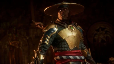 Raiden in Mortal Kombat 11: Der Donnergott Erwartet den Kampf