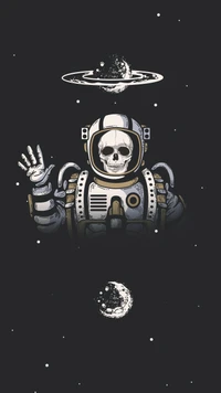 astronaut, klasse, traum, galaxie, planet