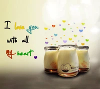 cool, drink, funny, heart, hearts wallpaper