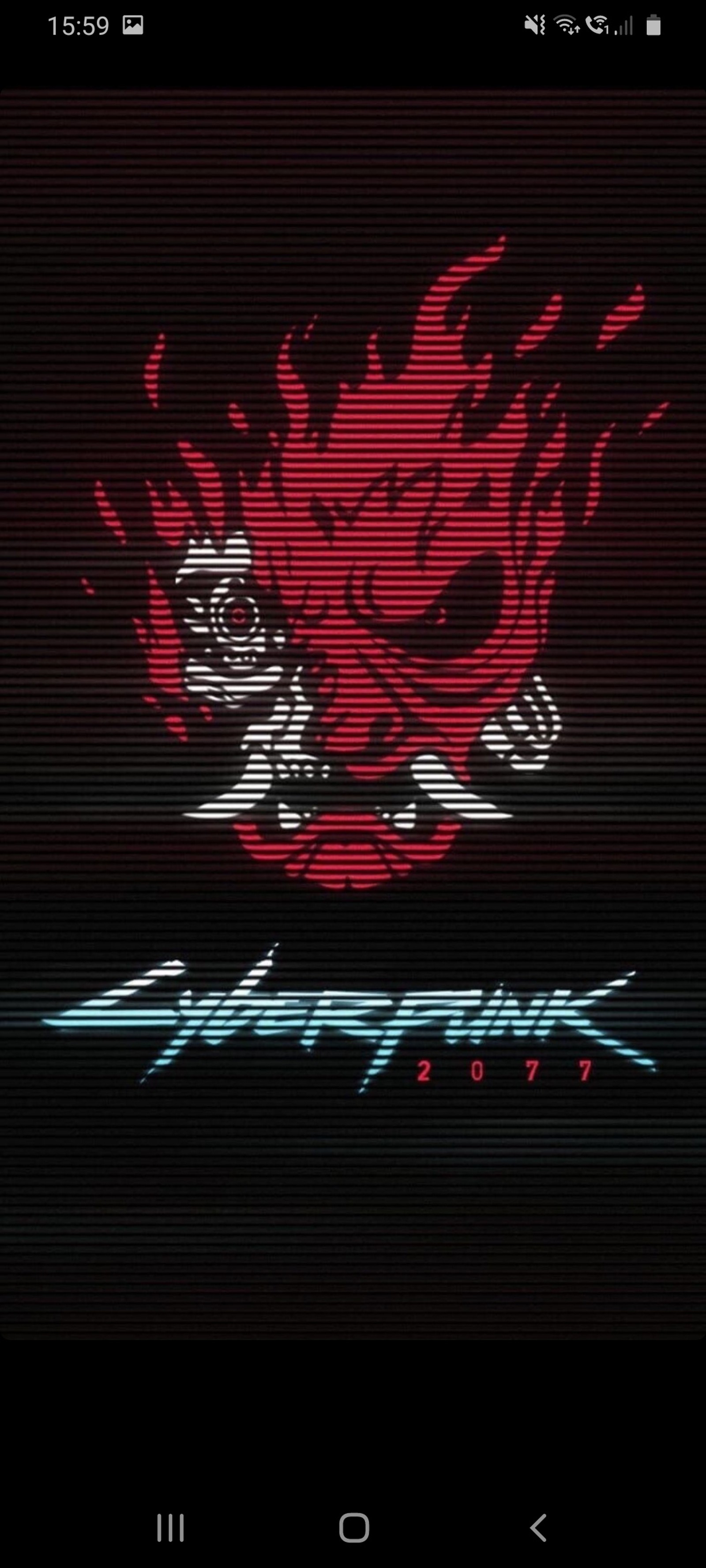 Lade 2077, cyberpunk, terror, thema Hintergrund herunter