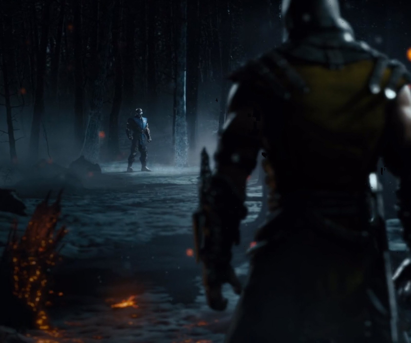 fight, kombat, mkx, mortal, scorpion Download Wallpaper