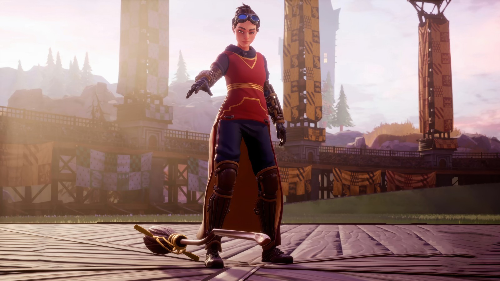 Descargar fondo de pantalla harry potter campeones de quidditch, videojuego, personaje