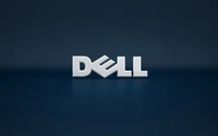 Dell Logo on a Dark Background