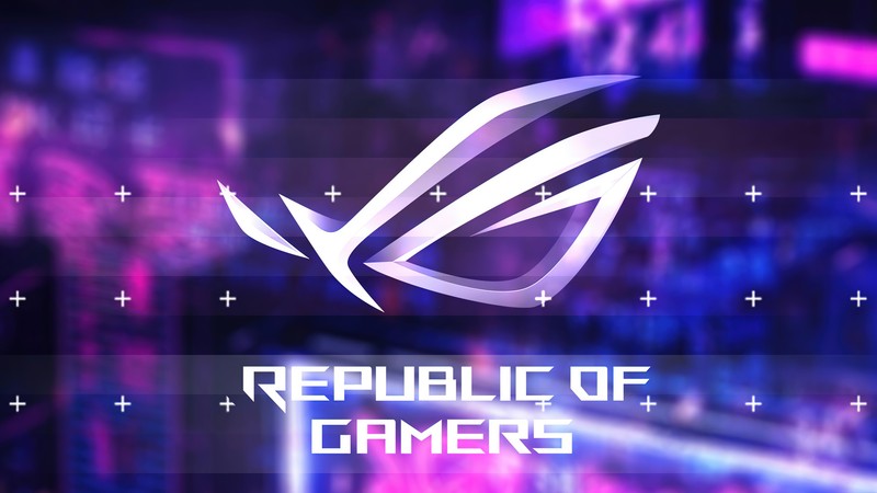 Логотип республики геймеров asus (asus, rog, republic of gamers)