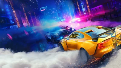 High-Speed Drift Showdown in NFS Heat