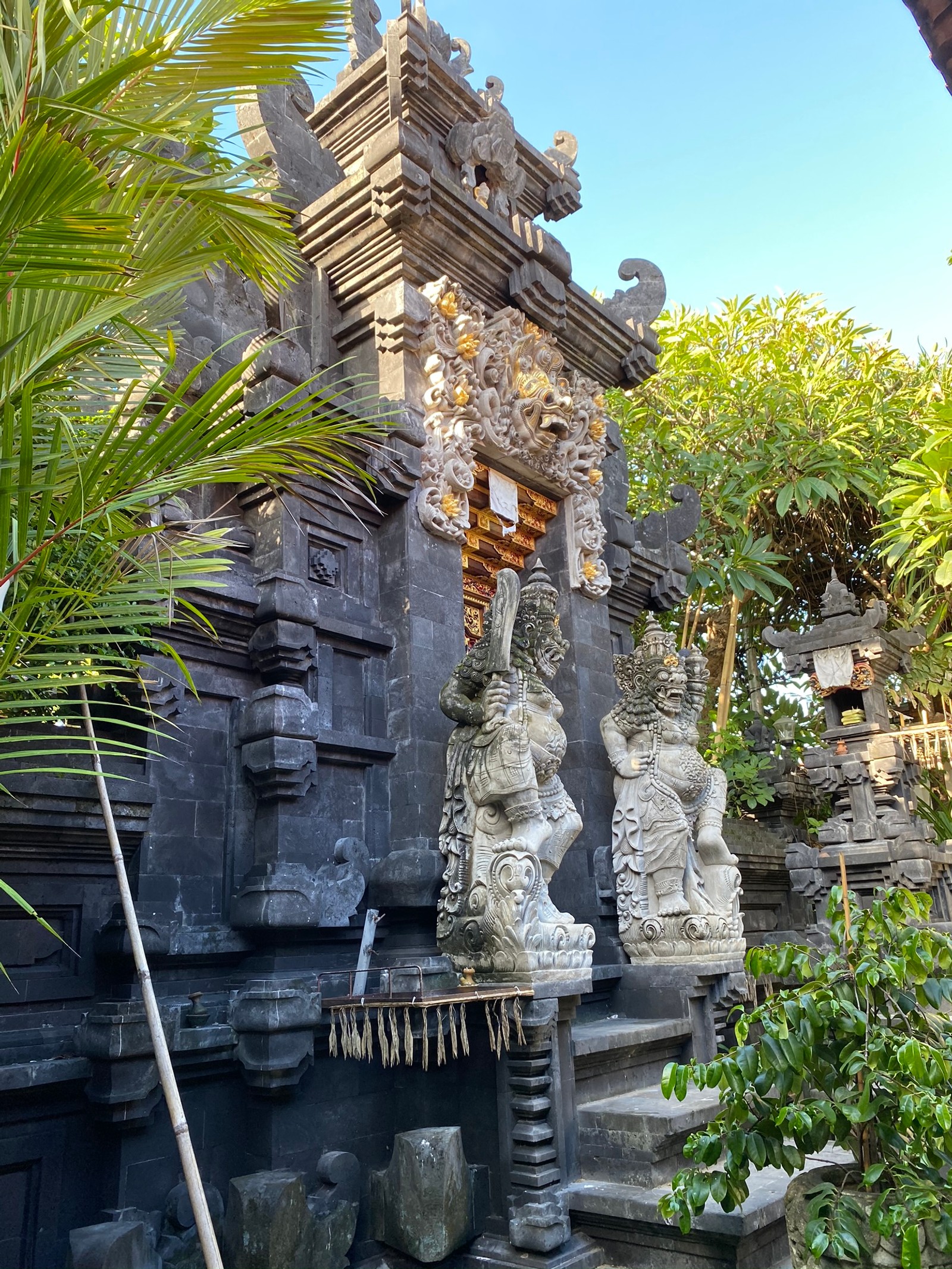 bali, temple, statue, ancient history, rock wallpaper