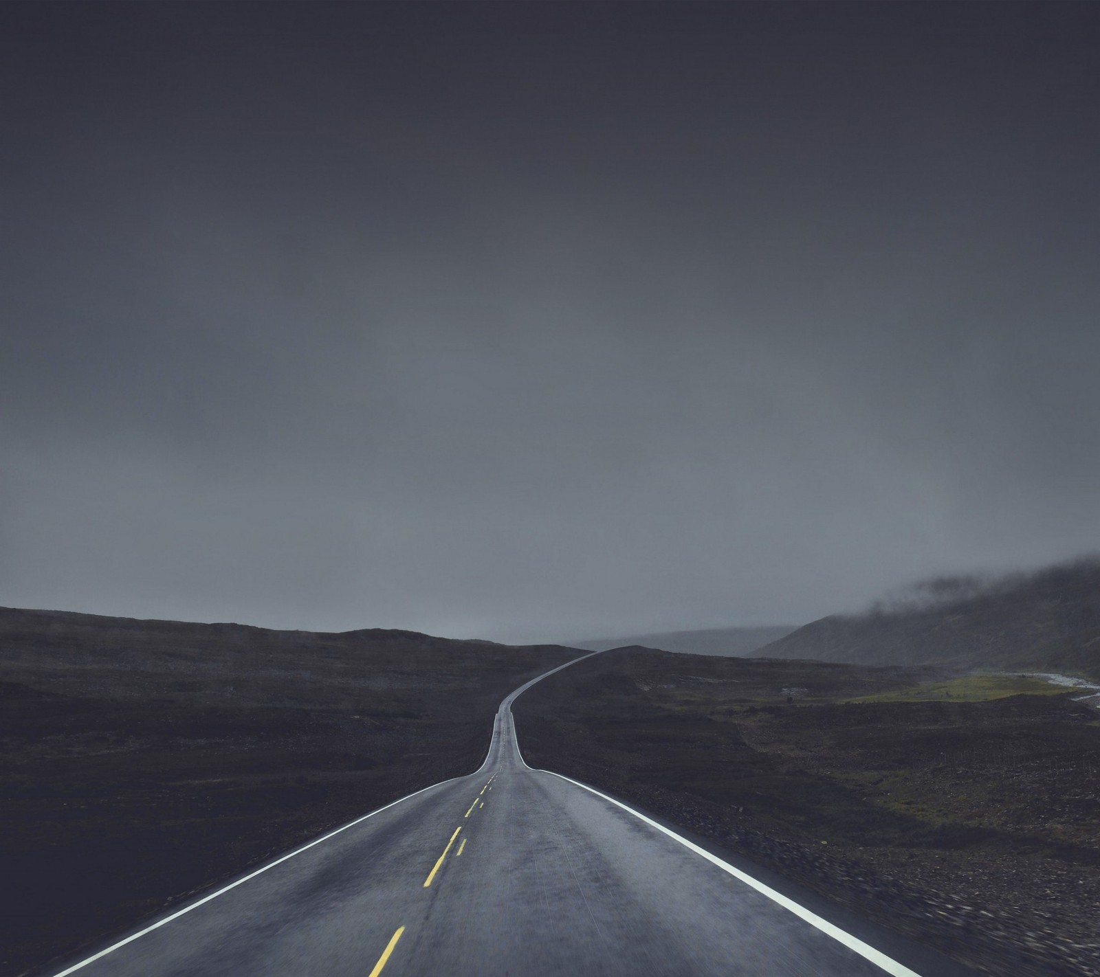 dark, nature, road wallpaper