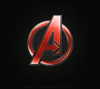 Avengers ikonisches Logo: Symbol der Superhelden und Einheit