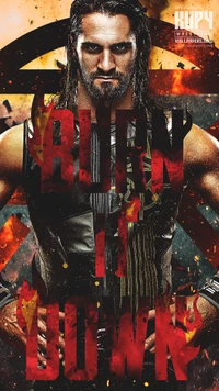 queime o, rollins, rollins wwe, set, seth