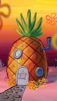 casa, papel de parede móvel, nickelodeon, bob esponja, spongebob squarepants