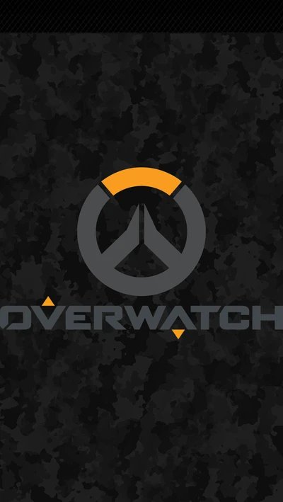 Dunkles Tarnmuster Overwatch Hintergrundbild