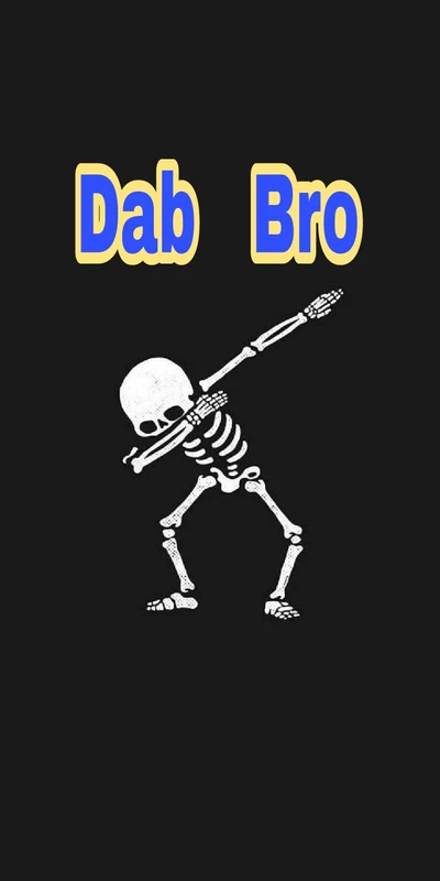 Peaceful Vibes: Dab Bro Skeleton Dance