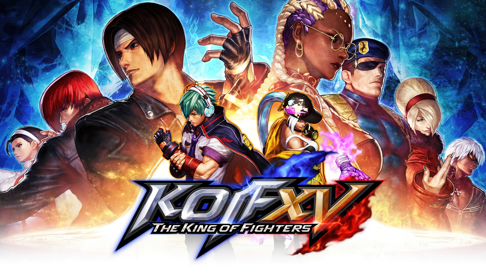 O rei dos lutadores iv (the king of fighters xv, kof 15, jogo de vídeo, personagens)