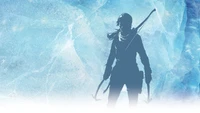 lara croft, rise of the tomb raider, jogos, papel de parede 4k