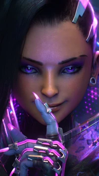 belleza, overwatch, sombras, labio, ceja