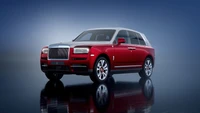 rolls royce cullinan, jahr des drachen, autos, 4k hintergrund