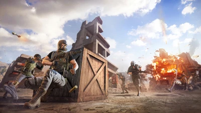 Intensiver Kampf in PUBG Saison 6: Showdown auf der Karakin-Karte