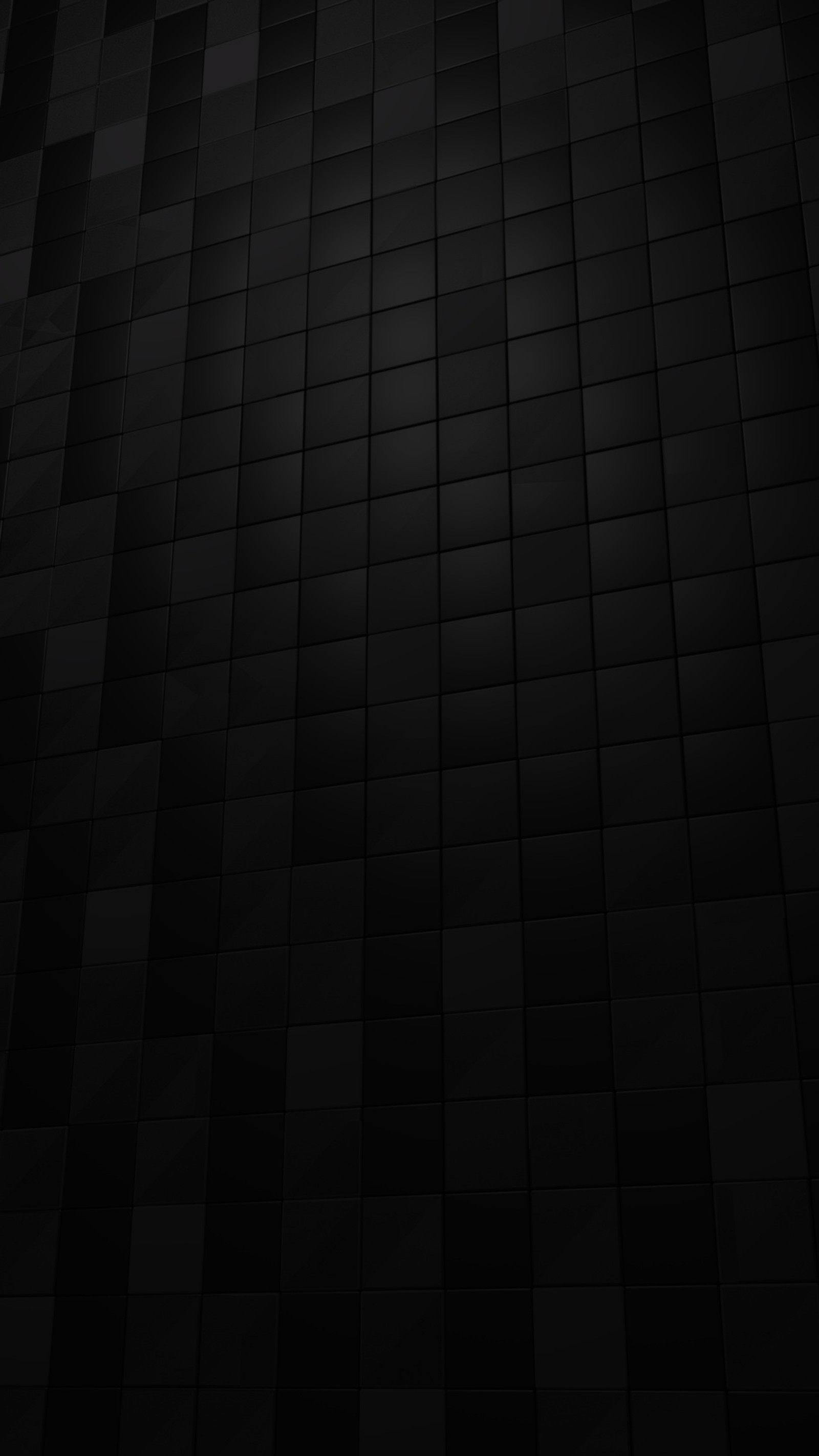 A close up of a black wall with a clock on it (3d, black, cool, cubes, dark)