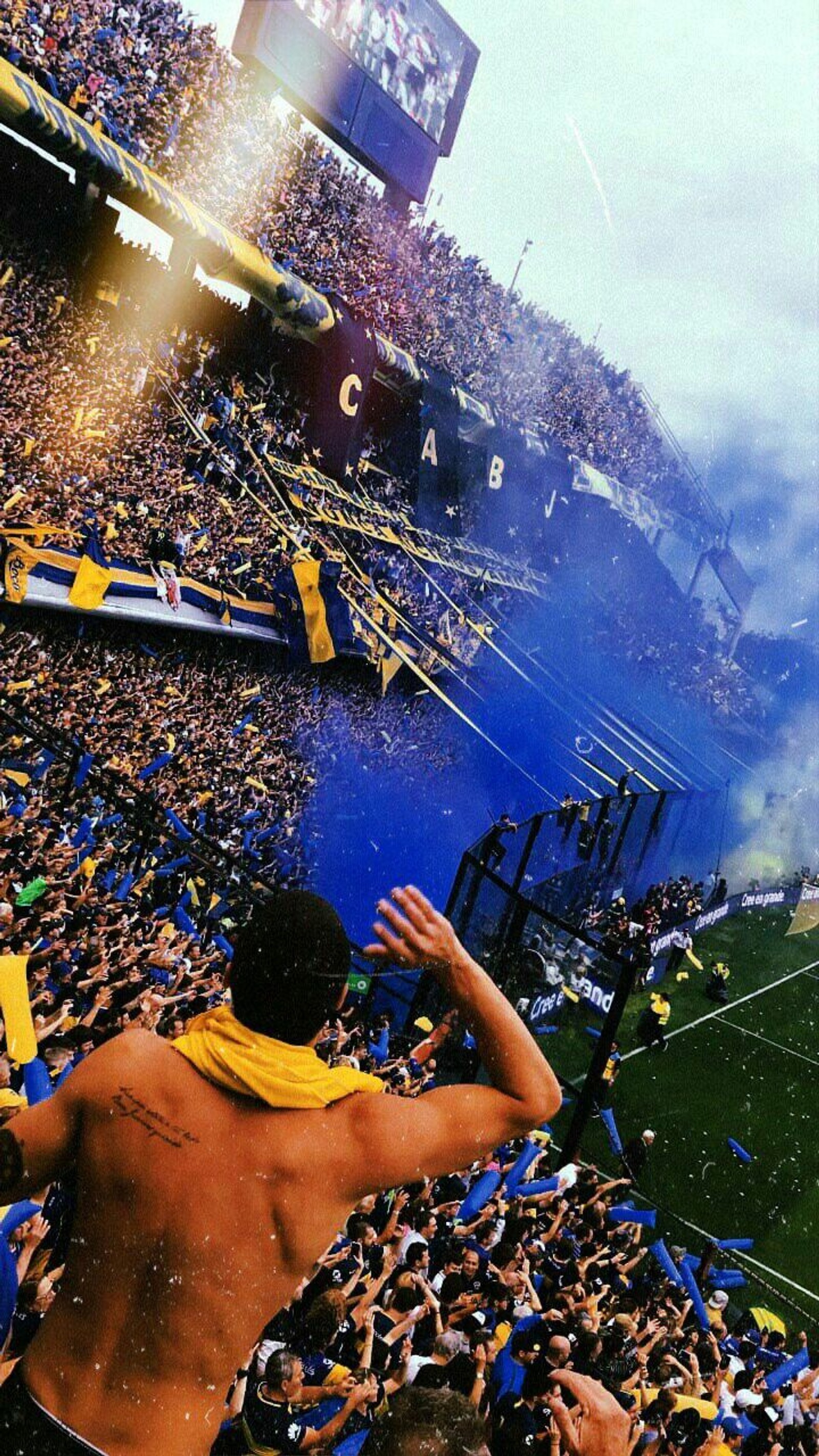 Скачать обои 12, бока, boca, бока хуниорс, boca juniors