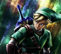 heroe, link, the legen of zelda, tloz, verde