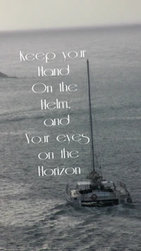 Steering Towards the Horizon: A Sailing Inspiration