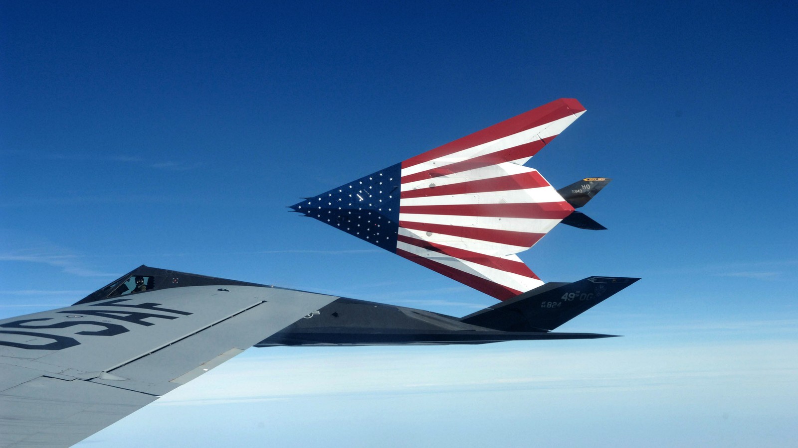 Descargar fondo de pantalla lockheed f 117 nighthawk, fuerza aérea de los estados unidos, avión sigiloso, avión, aeronave