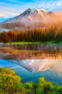 bonito, lago, natureza