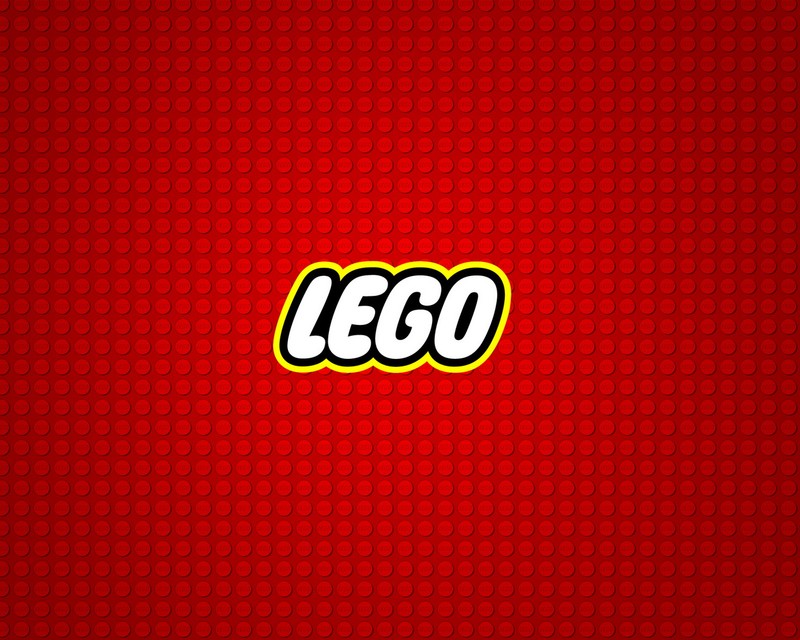 Логотип lego на красном фоне (lego, хороший)