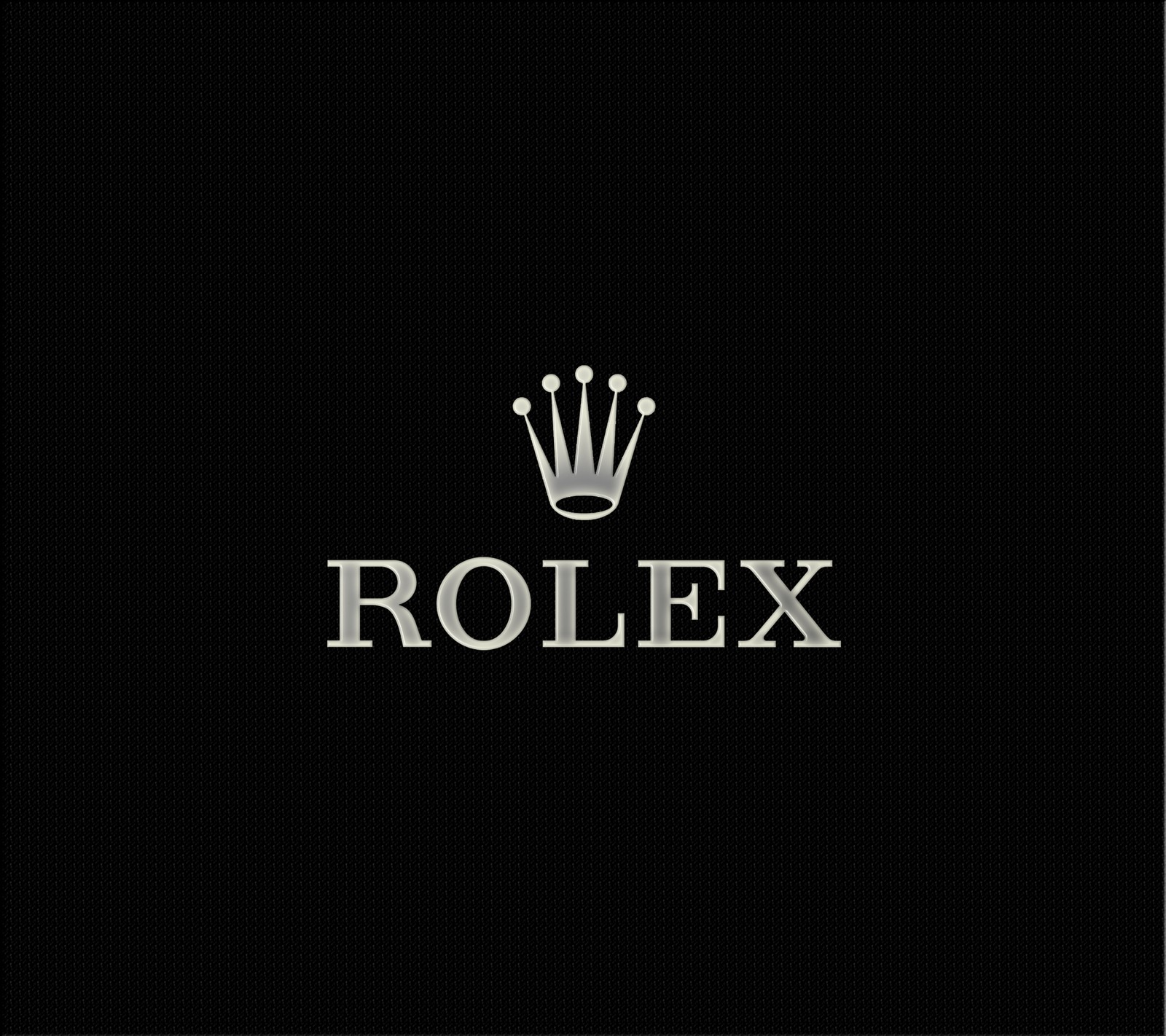 Близкий план черно-белого логотипа с короной (роскошь, rolex)