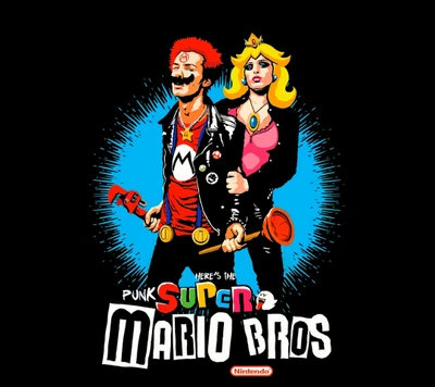 Punk Super Mario Bros: A Badass Twist on Classic Gaming