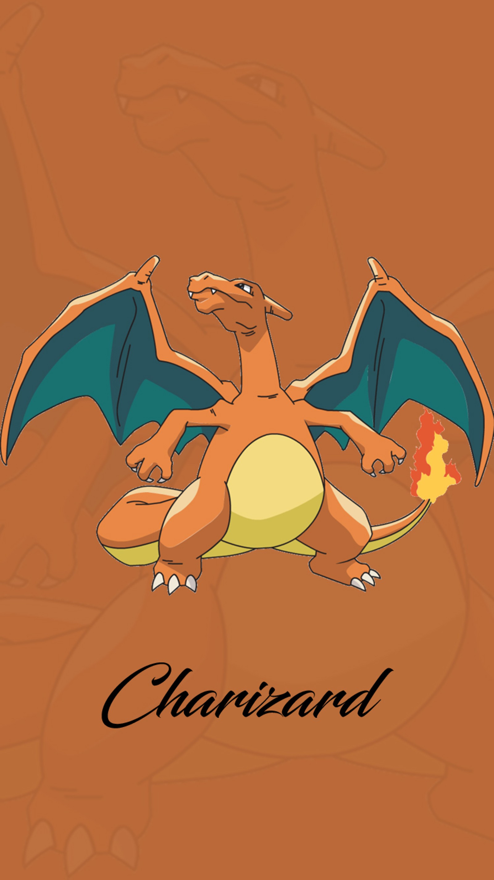 Baixar papel de parede charizard, jogo, ir, poke, pokémon