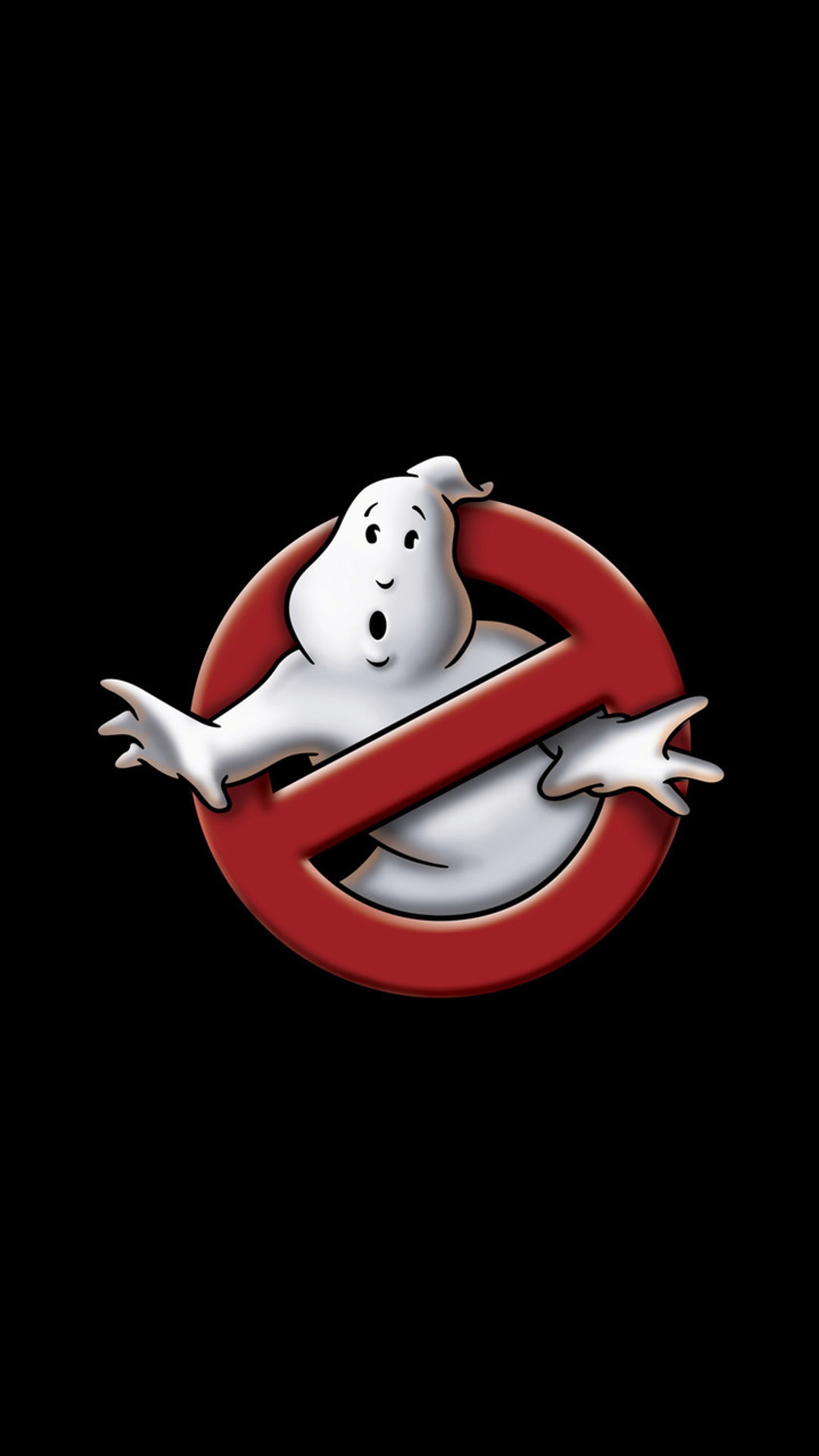 Baixar papel de parede caça fantasmas, ghostbusters, logotipo, filme