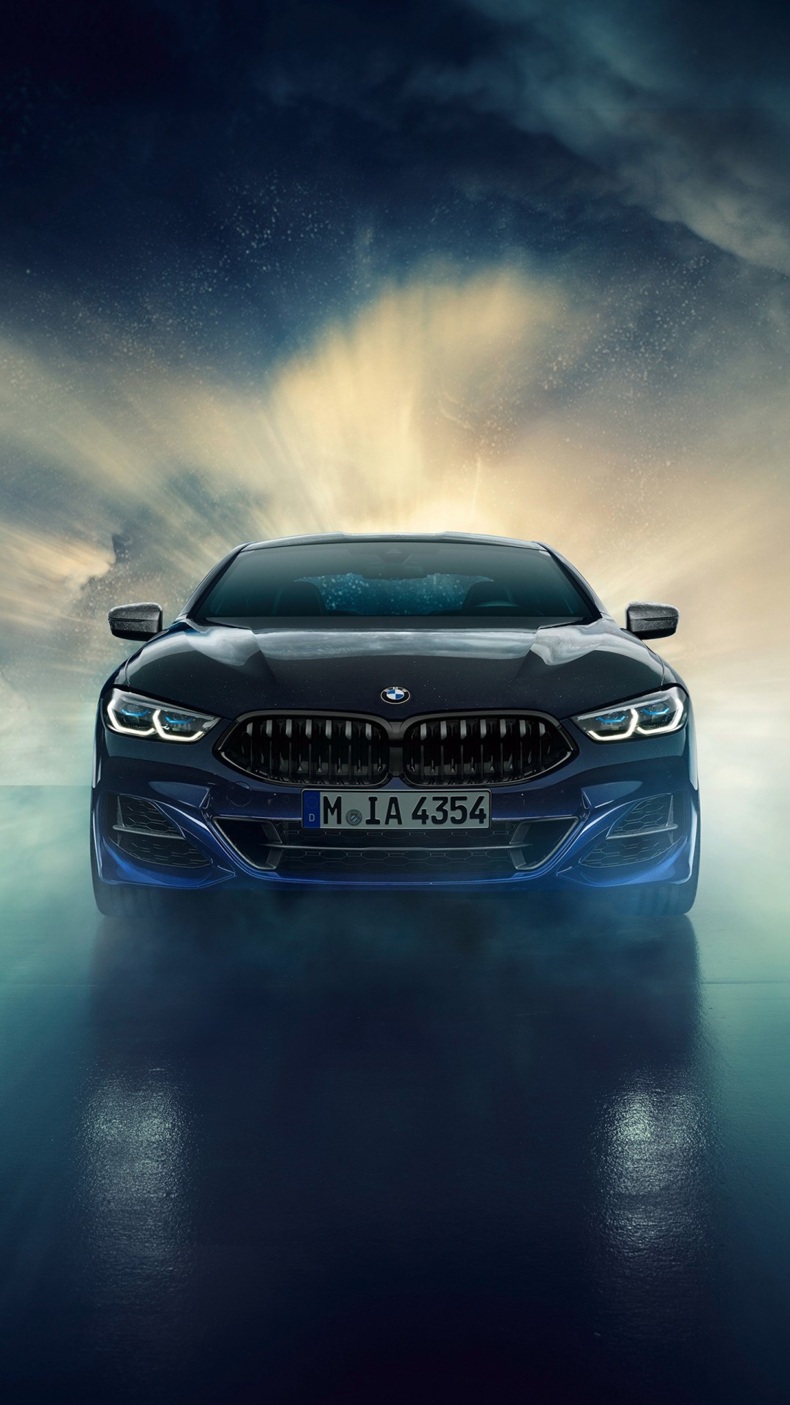 Макросъемка bmw в туманной местности (bmw individual m850i, машины, bmw)