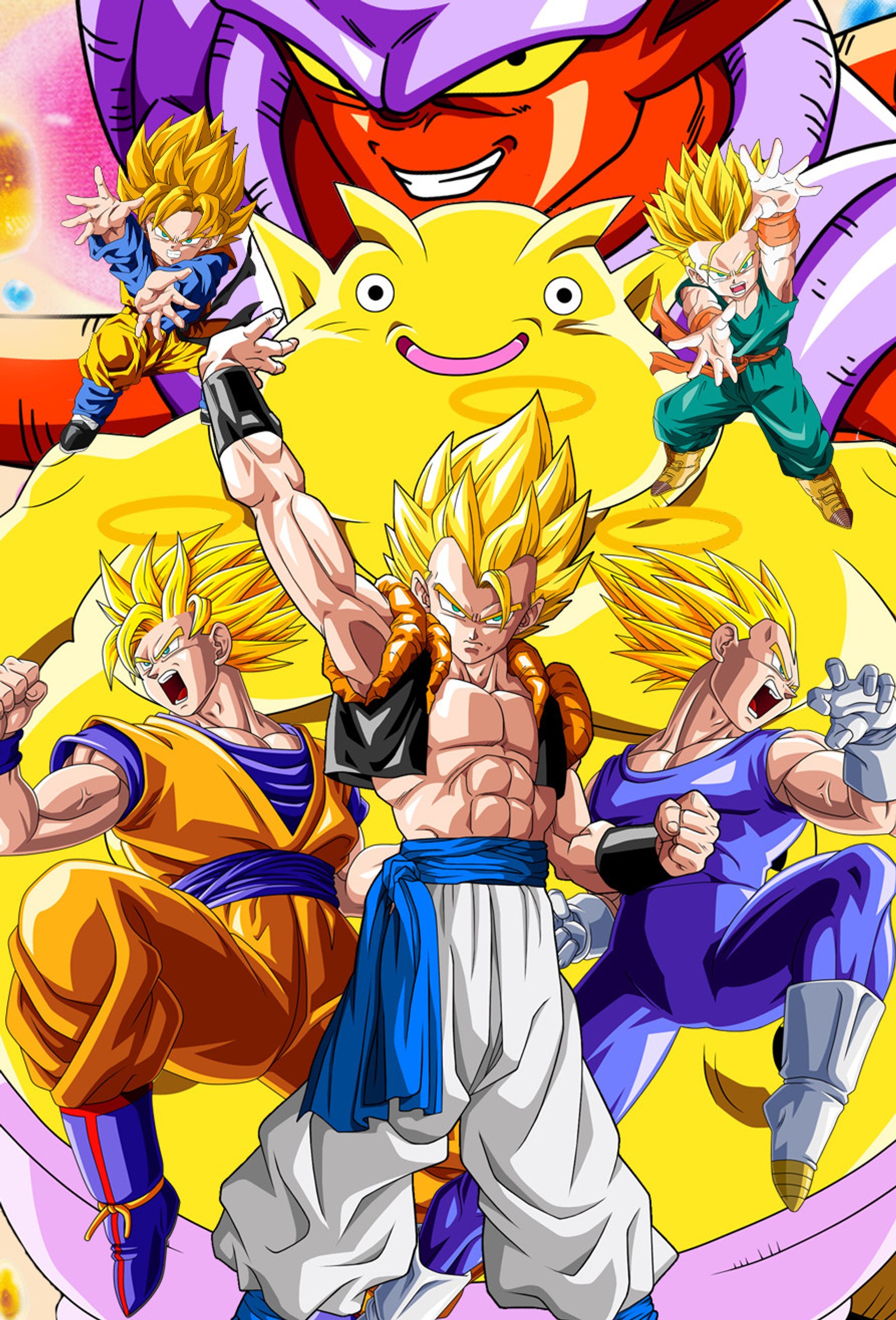 Téléchargez le fond d'écran balle, dragon, gogeta, goku, hd