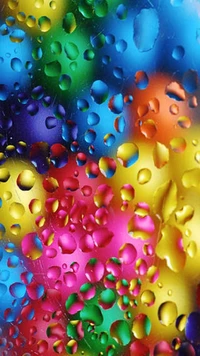 backround, color, drops, water