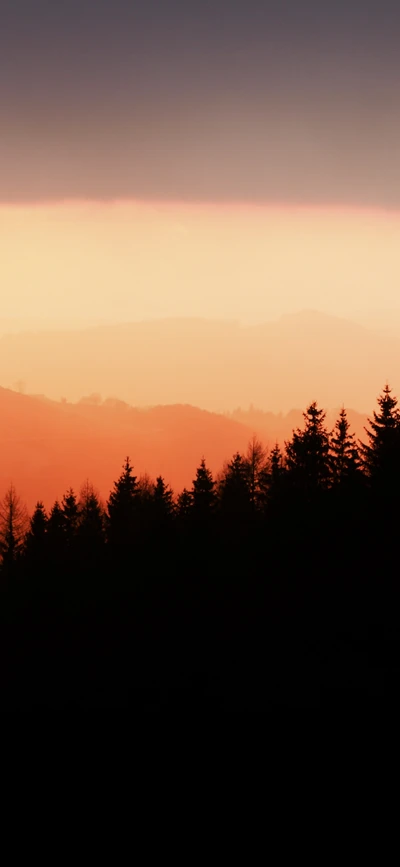 Brilho sereno da montanha: Abraçando a tranquilidade da natureza