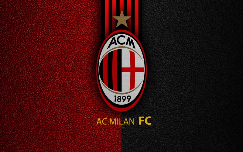 Обои ac milan fc hd (аc милан, логотип, итальянский, футбольный клуб, лига чемпионов уефа)