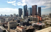 Horizonte del centro de Los Ángeles: Una vibrante metrópoli urbana