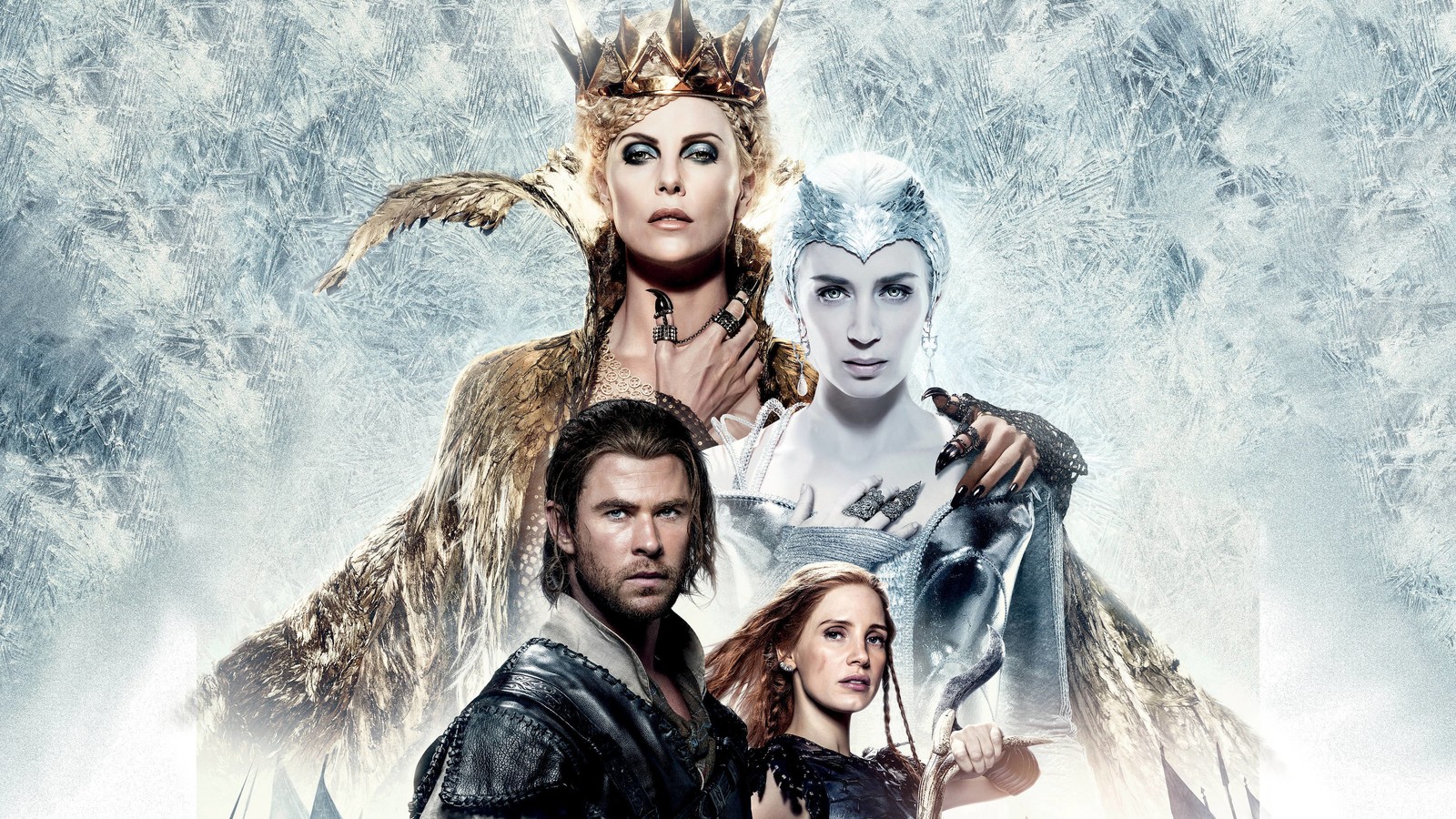 Die jagden der weißen königin (chris hemsworth, charlize theron, snow white and the huntsman, queen, illustration)