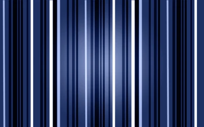 Symmetrical Electric Blue Stripes with Purple Hues