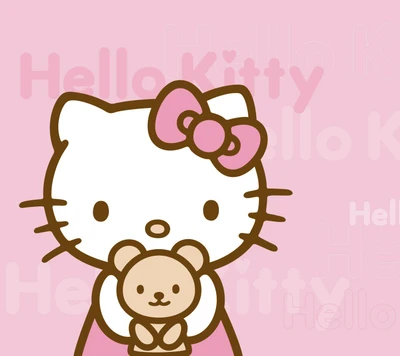 lindo, femenino, hello kitty, rosa, dulce