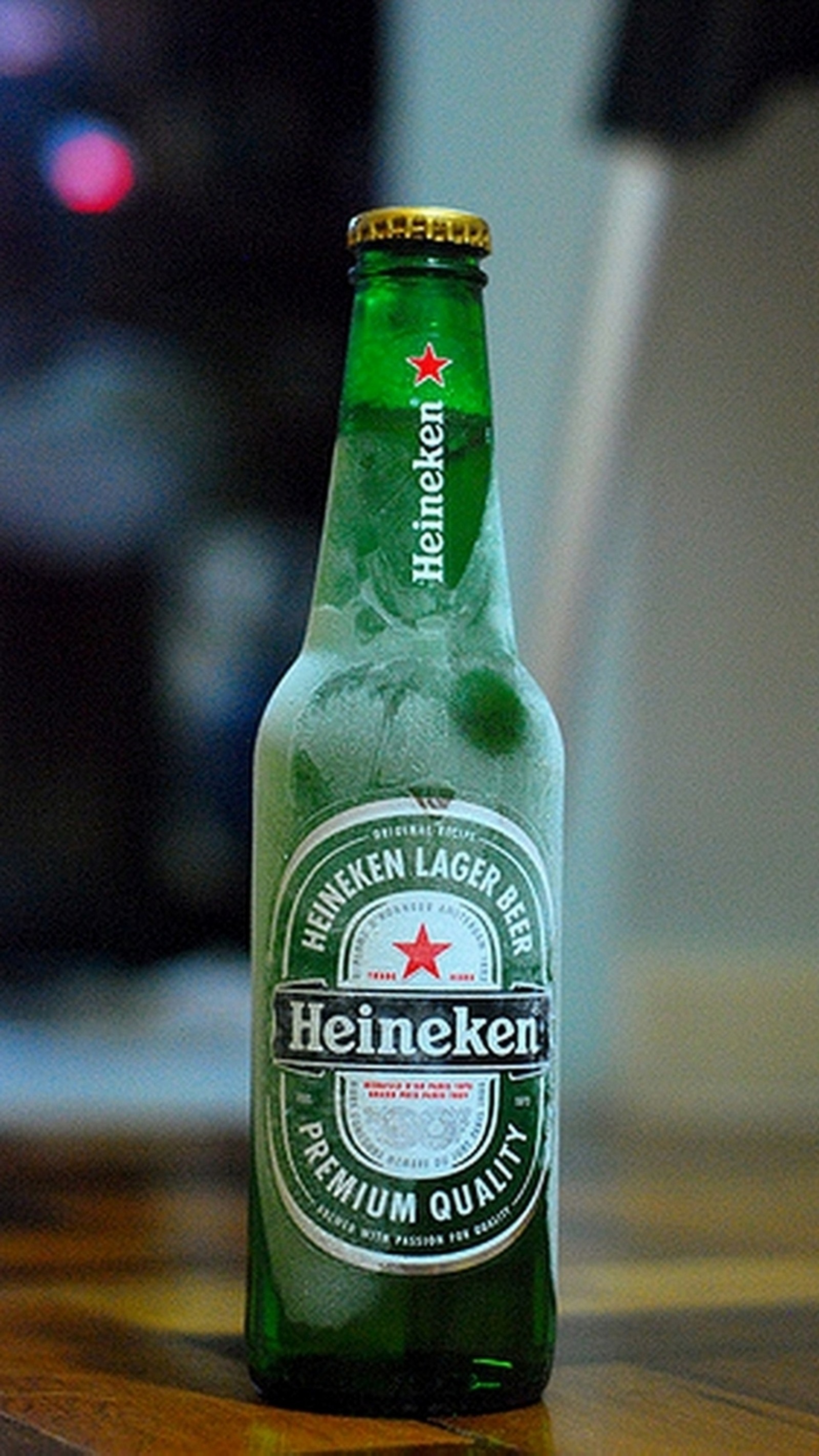 Скачать обои пиво, бутылка, хайникен, heineken, другой