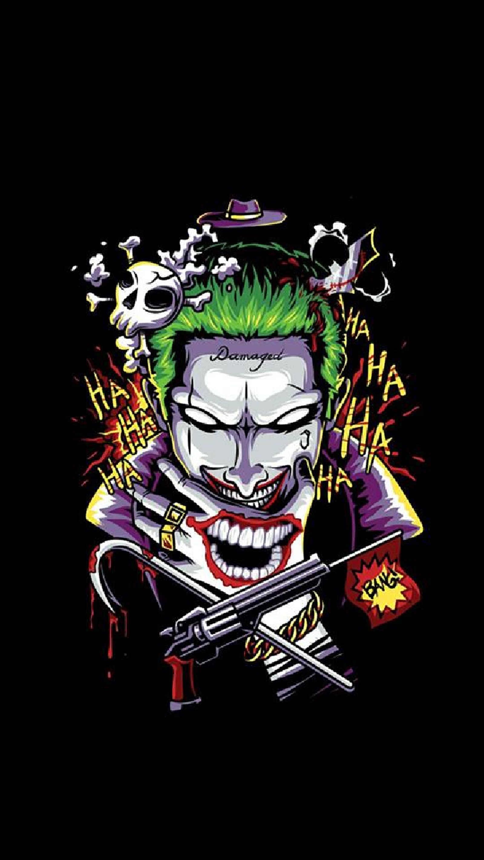 Baixar papel de parede anime, quadrinhos, doido, coringa, joker