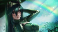 цую асуи, tsuyu asui, фроппи, froppy, 僕のヒーローアカデミア