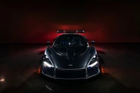 Скачать обои суперкар, машины, макларен сенна, mclaren senna, автошоу