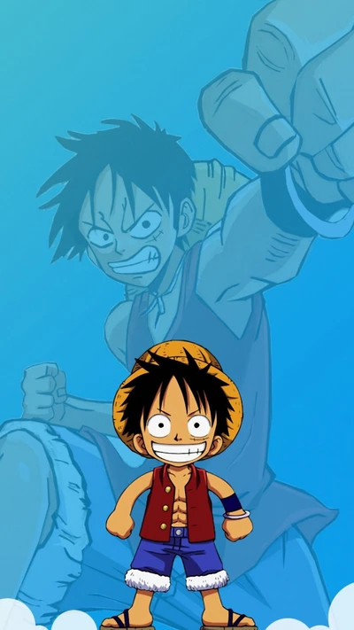 Luffy from One Piece: The Determined Pirate Dreamer