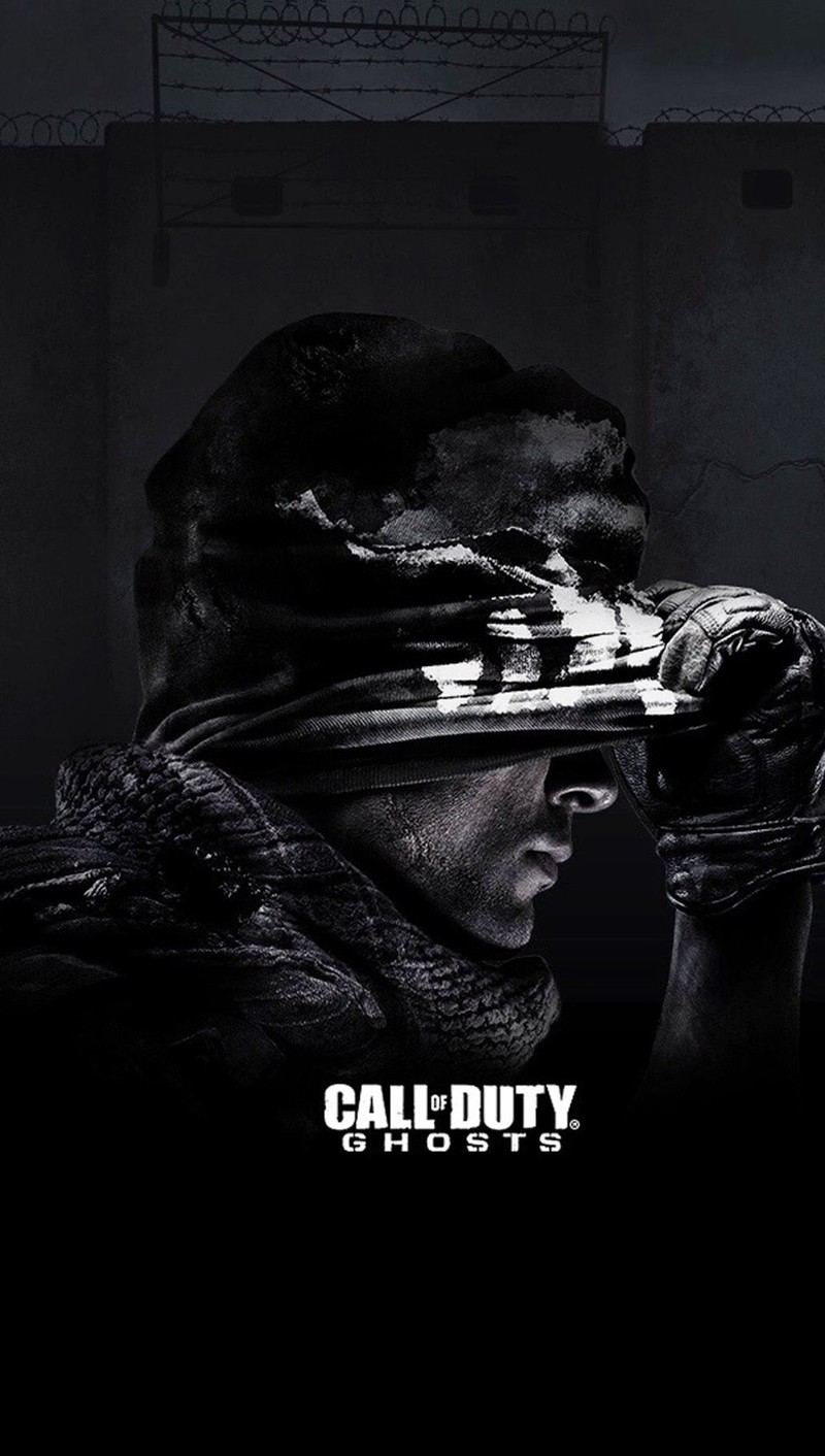 Обои call of duty (call of duty, тёмный, бой, игра, привидения)