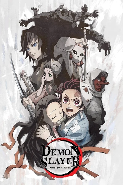 anime, demon slayer, kimetsu no yaiba, nezuko, tanjiro