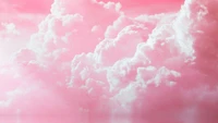 aesthetics, pastel, pink, cloud, magenta